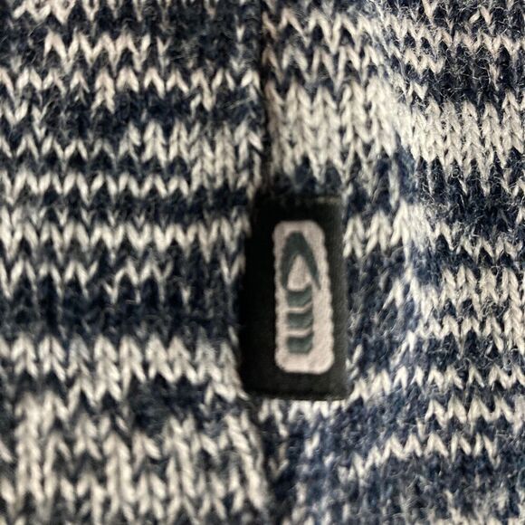 Koman Men’s Grey/Black Striped Pullover/Sweater Size 2XL - Picture 4 of 7